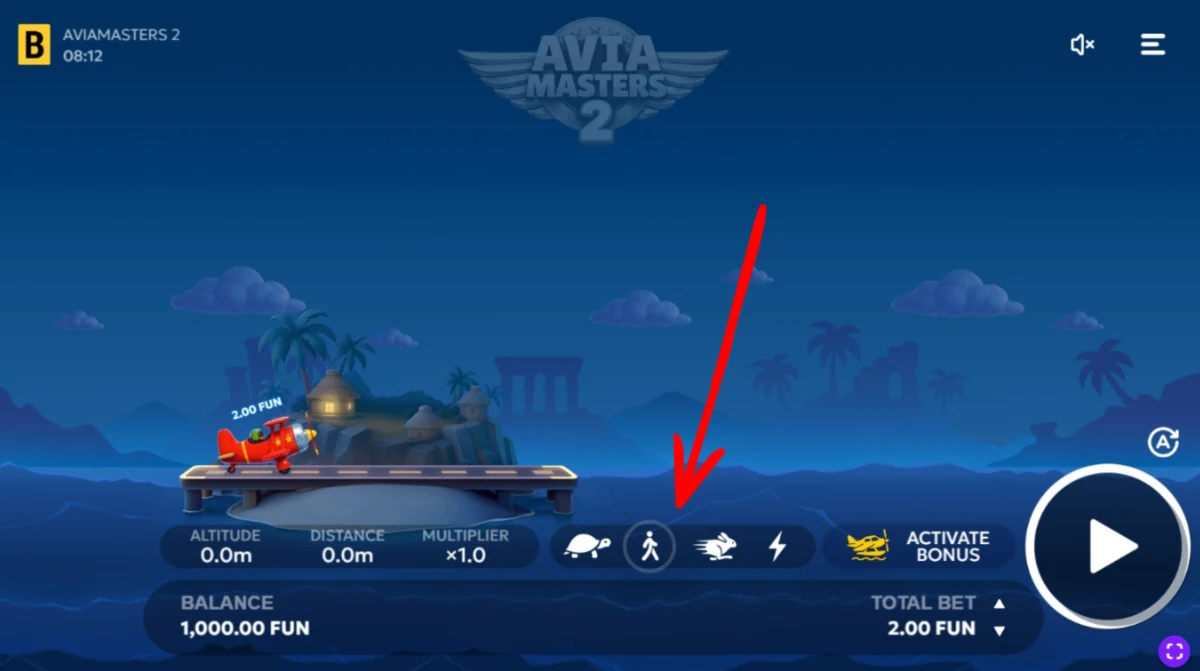 Aviamasters 2 Geschwindigkeit